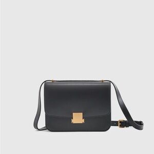 NWT Quince Italian Leather Box Shoulder Bag